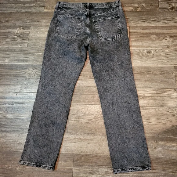 GAP Women's Black Straight Leg Jeans - Picture 4 of 6